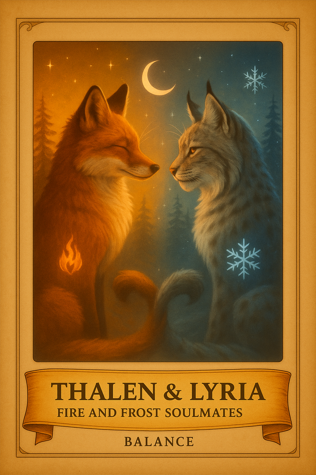 Thales & Lyria — Fire & Frost Soulmates