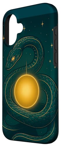 Serpent of the Celestial Coil Case for iPhone 16