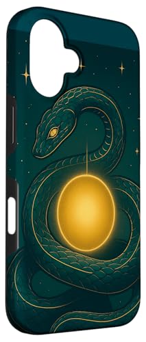 Serpent of the Celestial Coil Case for iPhone 16