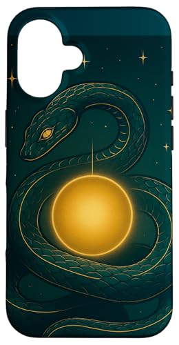 Serpent of the Celestial Coil Case for iPhone 16