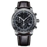 Fashion Business Six-pin Quartz Belt Watch
