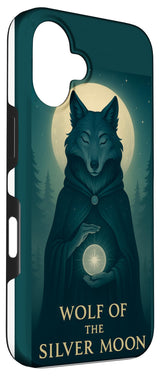 Wolf of the Silver Moon Case for iPhone 16