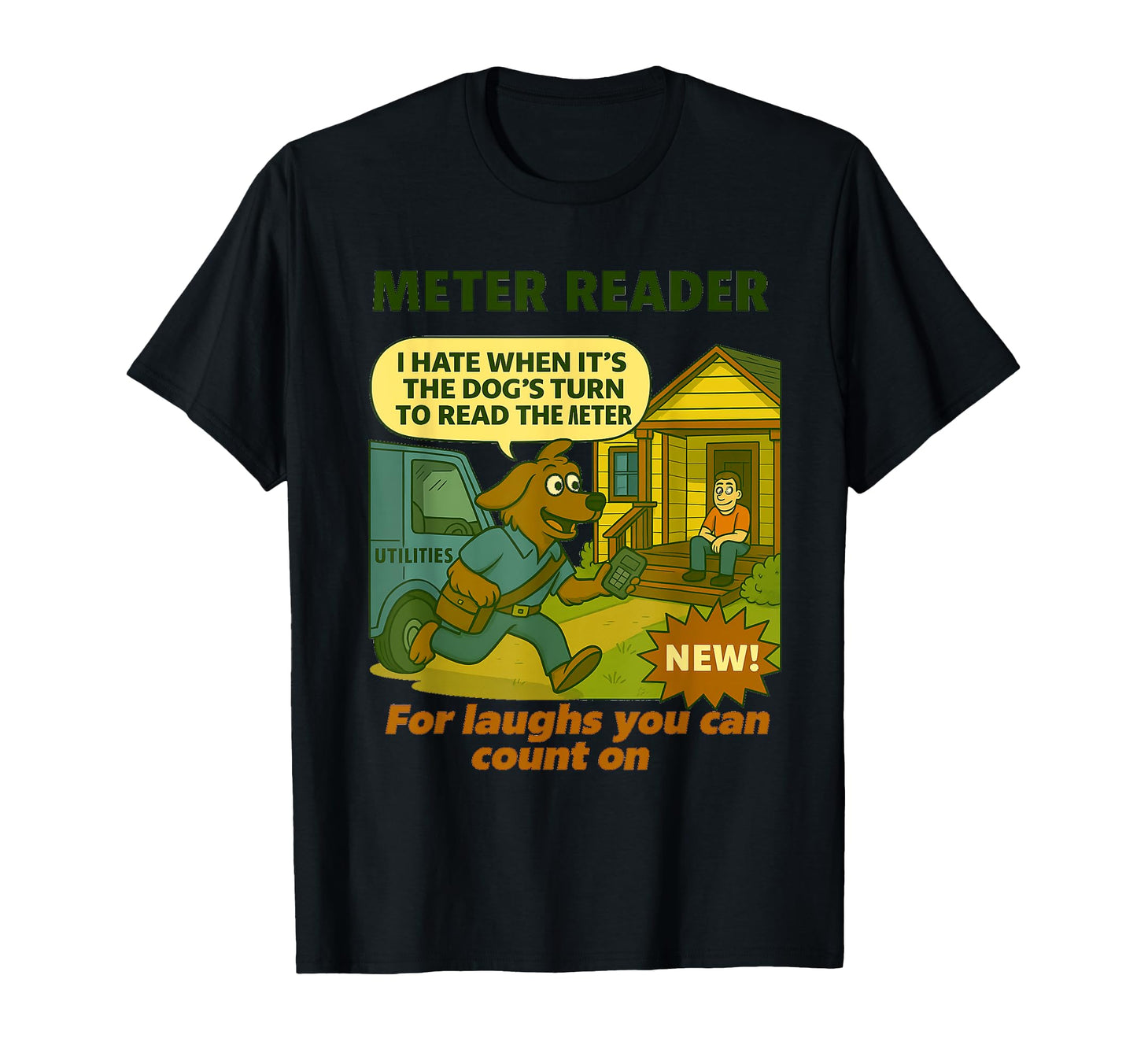 Meter Reader – Funny Utility Worker T-Shirt